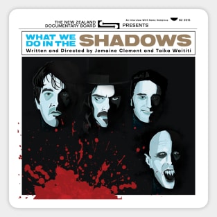 What We Do in the Shadows alternative movie poster Magnet